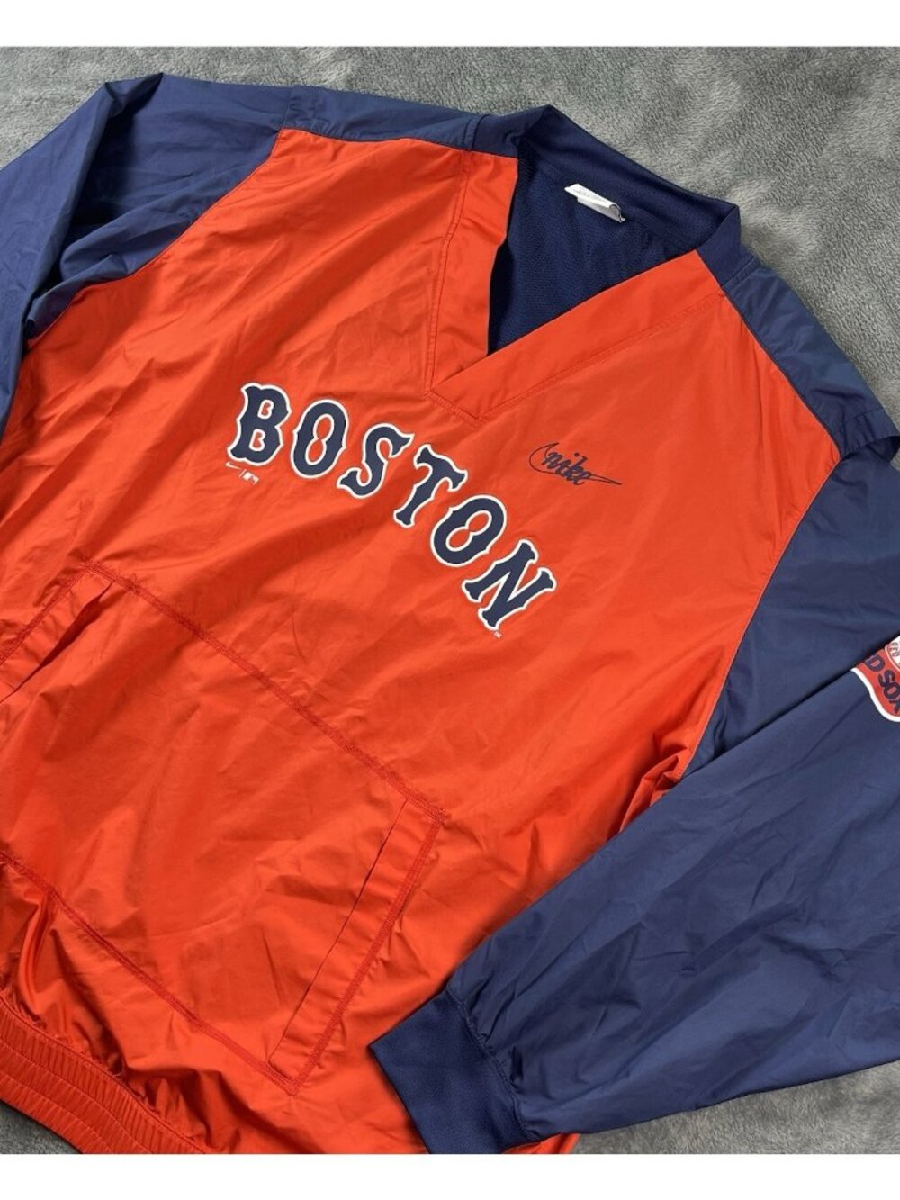 Nike Boston Red Sox Pullover Widbreaker Jacket Men's XXL Cooperstown Collection